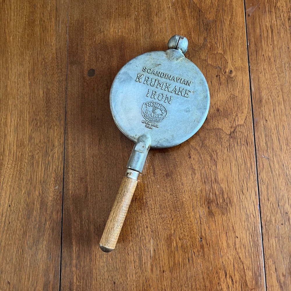 Vintage‎ Nordic Ware Scandinavian Krumkake Iron